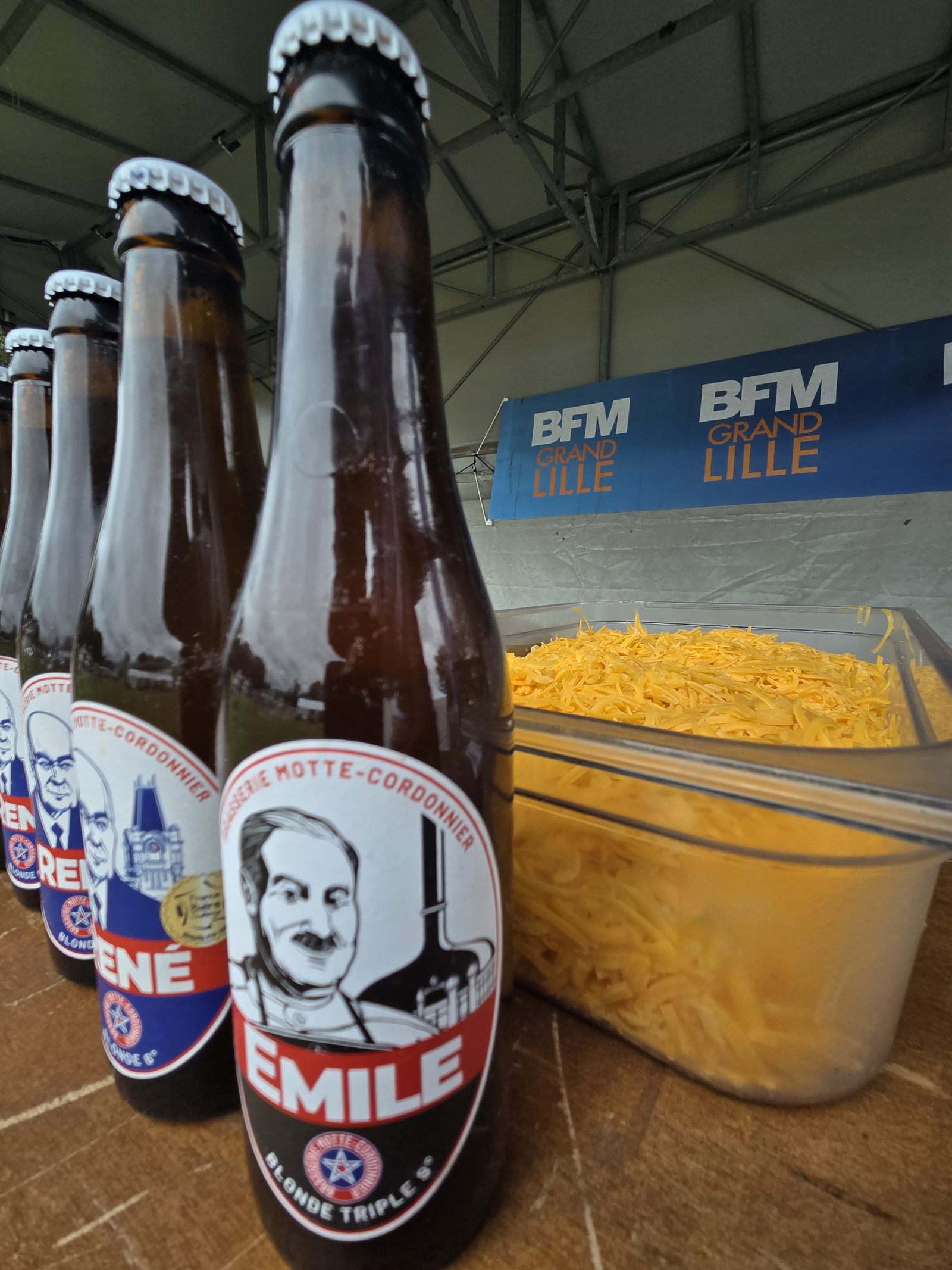 Welsh Fest — bières Motte-Cordonnier et cheddar
